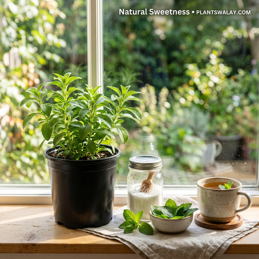 Stevia Plant – Natural Zero-Calorie Sweetener for Healthy Living